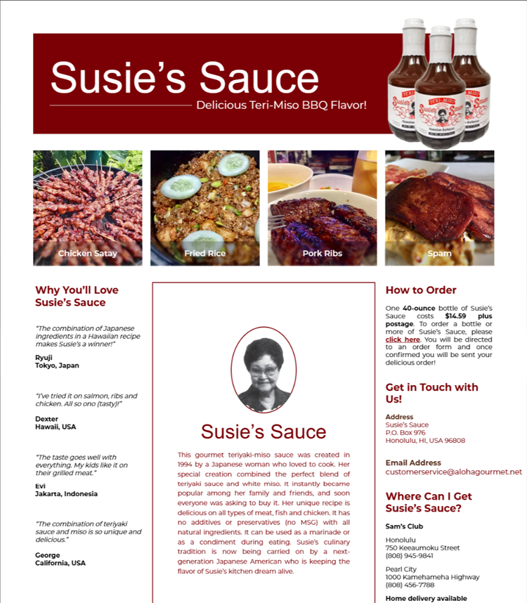 Susie Sauce